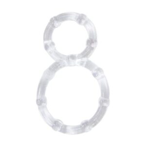 Anel Peniano de Silicone Duplo - Prolongador de Ereção