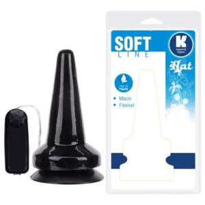 Plug c/ Vibro Soft Line Preto