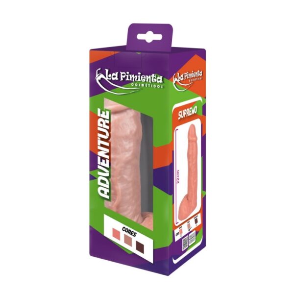 Prótese Pênis Supremo | Cor Creme 22cm - Image 3