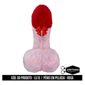 Pênis em Pelúcia Rosa