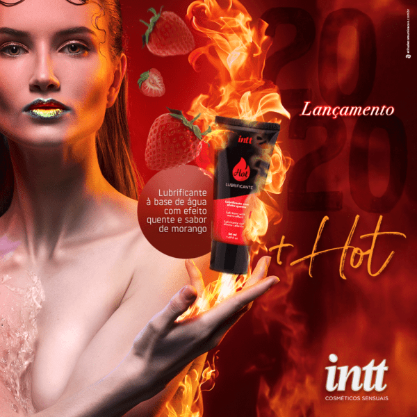 Lubrificante Morango Hot Intt - Image 2