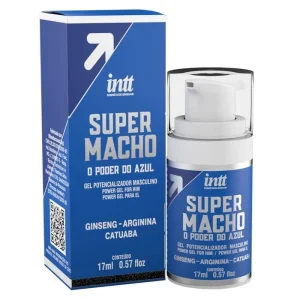 Gel Estimulante Masculino Super Macho - O poder do azul!