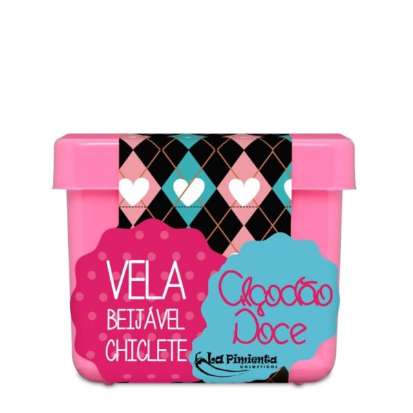 Vela Beijável de Chiclete | Tamanho Grande 50g - Imagem 4