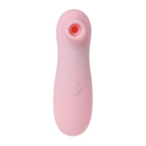 Sugador de Clitóris com 10 Modos de Sucção á Pilha Rosa