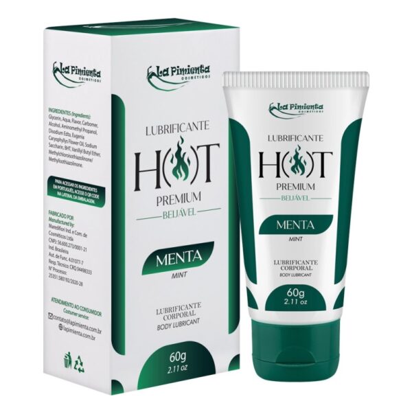 Lubrificante Hot Premium Menta