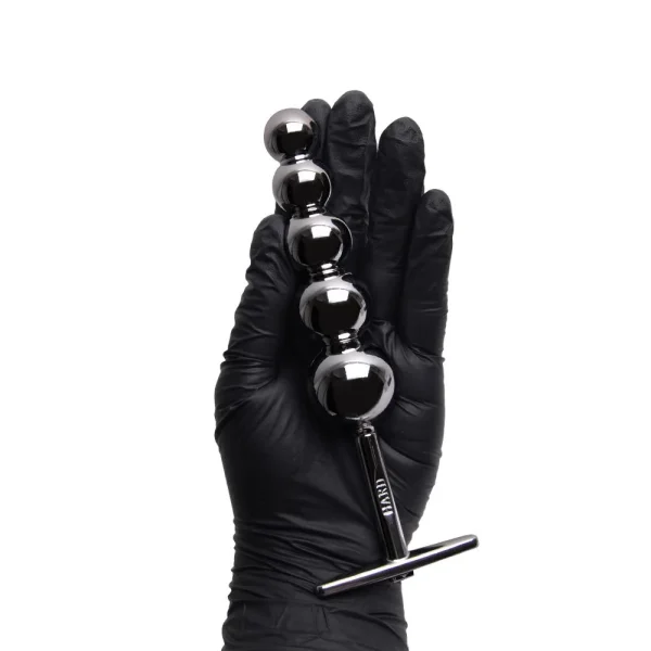 Plug Ball Anal em Metal Cromado - Image 2