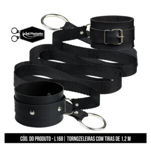 Tornozeleira com Tiras para Amarrar 1,2m