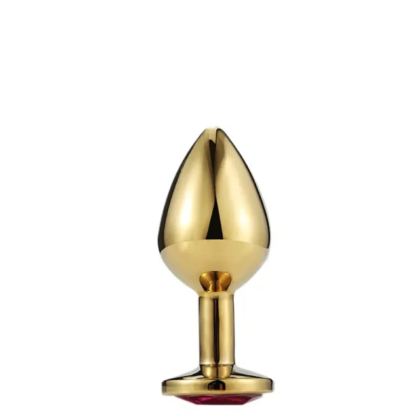 Plug Anal em Metal Dourado | Escolha o Tamanho M ou P - Image 3