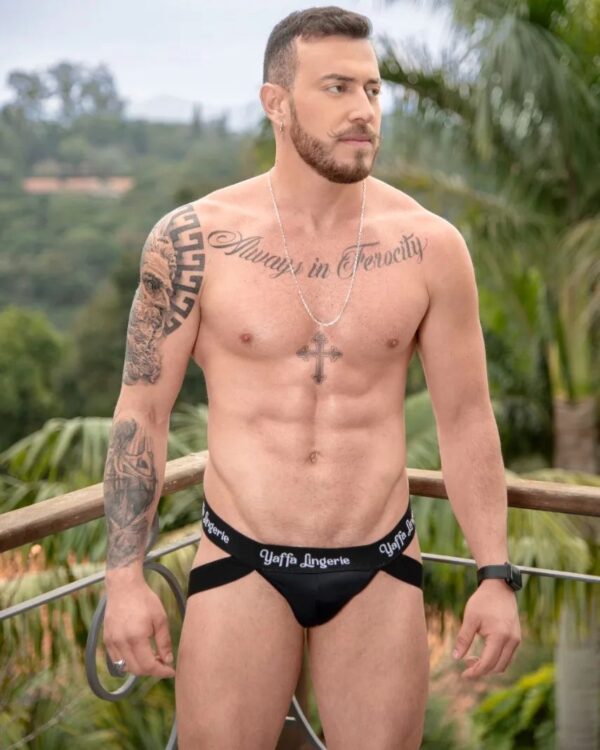 Cueca Jockstrap Macia e Resistente Yaffa