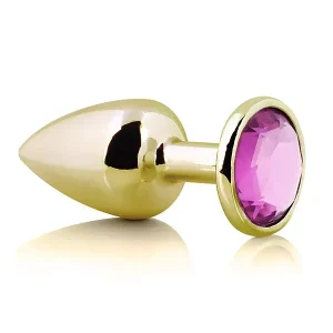 Plug Anal em Metal Dourado | Escolha o Tamanho M ou P