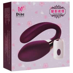 Vibrador Casal Wireless 7 Vibrações Recarregável Dibe Vipmix