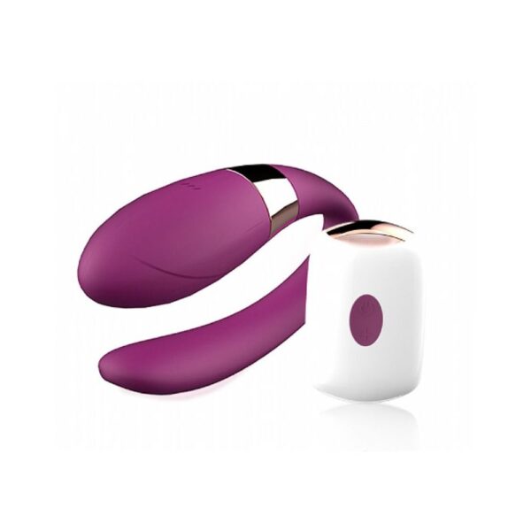 Vibrador Casal Wireless 7 Vibrações Recarregável Dibe Vipmix - Image 2