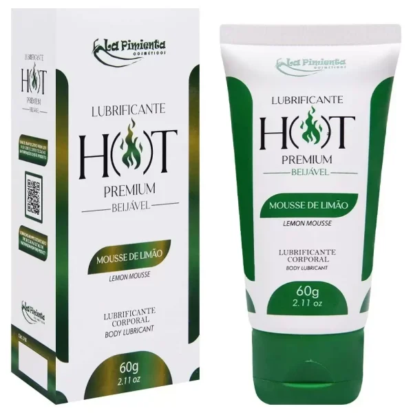 Lubrificante Hot Premium Lemon Mousse