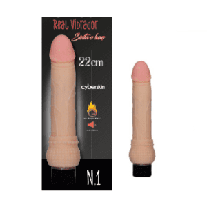 Estimulador Vibratório Yaffa N1 Bege/ 22 cm