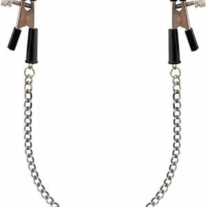 Grampos para mamilo em metal com presilhas ajustáveis