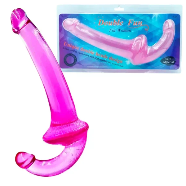 Estimulador dupla penetração em Silicone