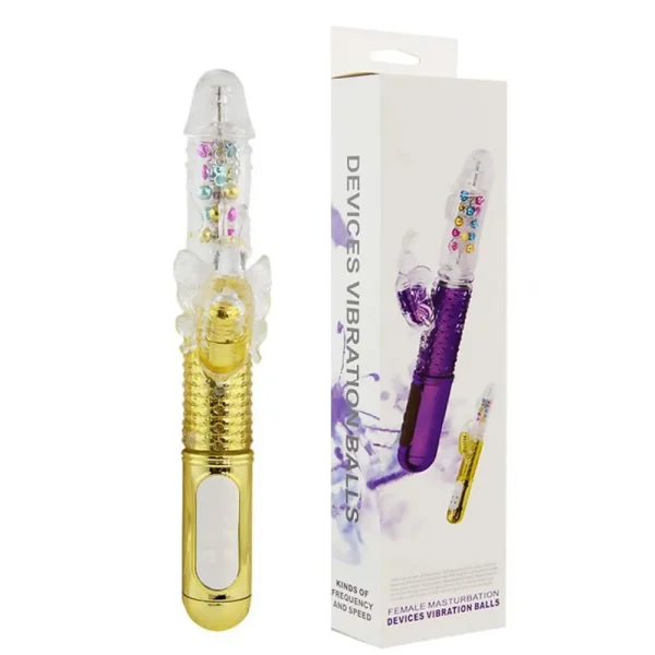 Vibrador Rabbit Vai e vem - recarregável - Image 2