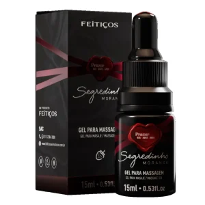 Segredinho Gel para Massagem | Sabor Morango 15 ml