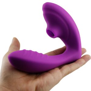 Estimulador Vibrador em Silicone - Roxo