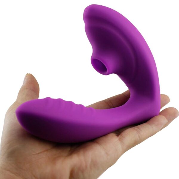 Estimulador Vibrador em Silicone - Roxo
