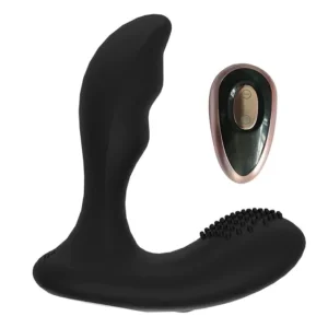 Massageador de Próstata com Controle 12 Vibrações Recarregável