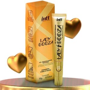 Lady Gooza Gel Feminino -  Esquenta, Vibra e Pulsa