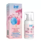 Gel Vibration Sabor Algodão Doce POWER -  Vibra Pulsa e Aquece 17ml INTT