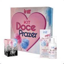 Kit Doce Prazer - Vibration + Fruit Algodão Doce Intt