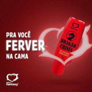Dragão Chinês Gel Excitante Super Quente Gel15G