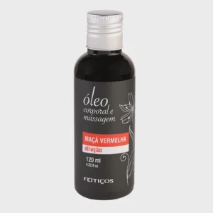 Óleo Corporal Massagem Maça vermelha -120 ml