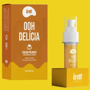 OOH Delícia Calda Excitante Picante | Sabor Pudim