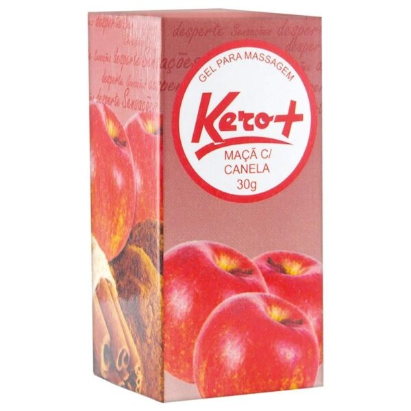 Gel Comestível de Maçã com Canela Kero + 30G - Imagem 2