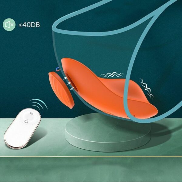 Vibrador de Calcinha Recarregável com Controle - Image 2