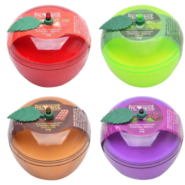 Vela Aromática para Massagem Beijável | Escolha o Sabor - 30g